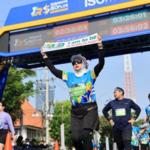 Race photo from SURABAYA ISOPLUS MARATHON 2026