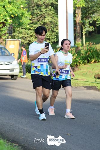 Race photo from Taman Budaya x BOGORUN 2025