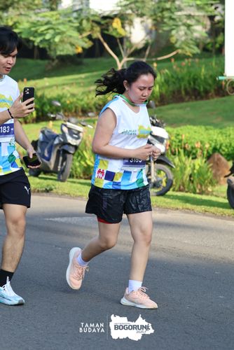 Race photo from Taman Budaya x BOGORUN 2025