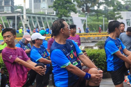 Race photo from Road to BAF Lions Run 2024