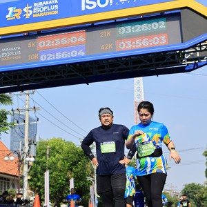 Race photo from SURABAYA ISOPLUS MARATHON 2026