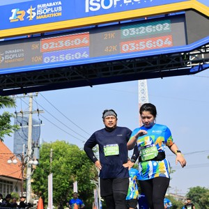 Race photo from SURABAYA ISOPLUS MARATHON 2026