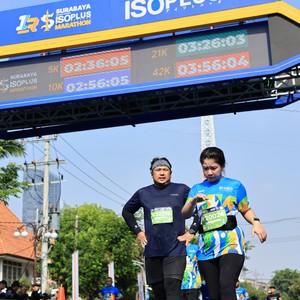 Race photo from SURABAYA ISOPLUS MARATHON 2026