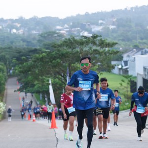 Race photo from BOGORUN 2026