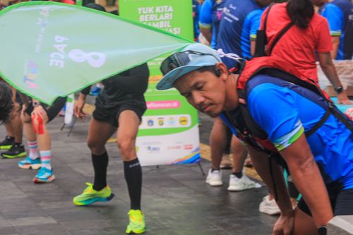 Race photo from Road to BAF Lions Run 2024