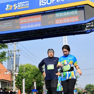 Race photo from SURABAYA ISOPLUS MARATHON 2026