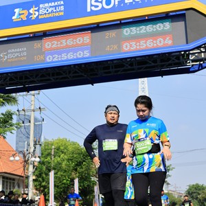 Race photo from SURABAYA ISOPLUS MARATHON 2026
