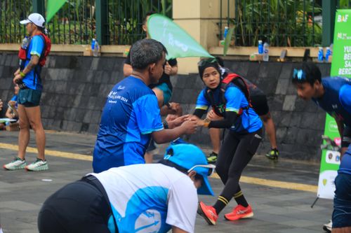 Race photo from Road to BAF Lions Run 2024