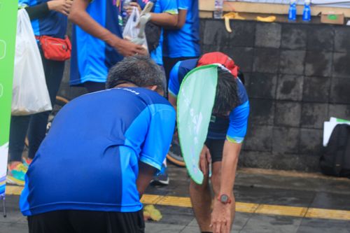 Race photo from Road to BAF Lions Run 2024