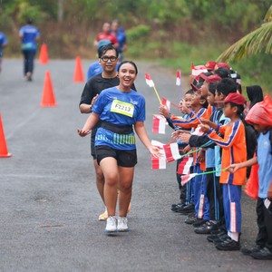 Race photo from Belitung Multisport Festival