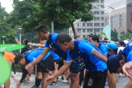 Race photo from Road to BAF Lions Run 2024