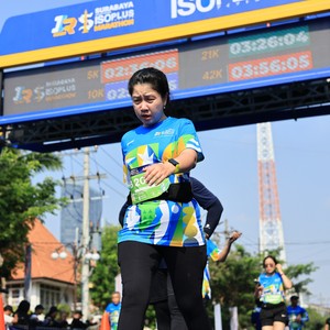 Race photo from SURABAYA ISOPLUS MARATHON 2026