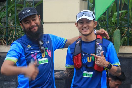 Race photo from Road to BAF Lions Run 2024
