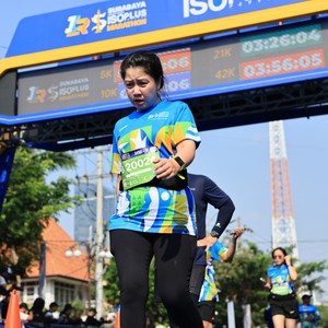 Race photo from SURABAYA ISOPLUS MARATHON 2026