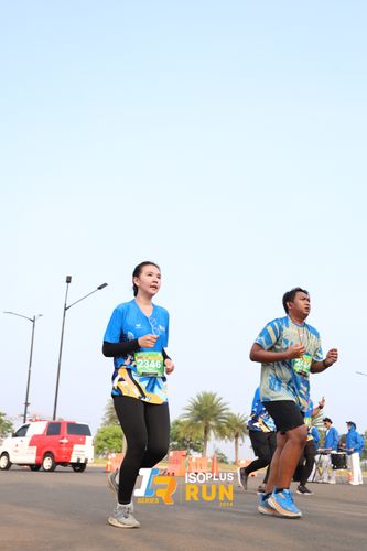 Race photo from ISOPlus Run 2024 Jakarta