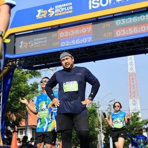 Race photo from SURABAYA ISOPLUS MARATHON 2026