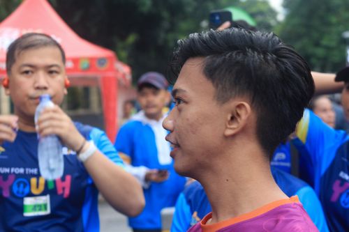 Race photo from Road to BAF Lions Run 2024