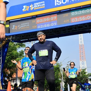 Race photo from SURABAYA ISOPLUS MARATHON 2026