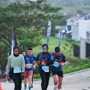 Race photo from BOGORUN 2026