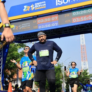 Race photo from SURABAYA ISOPLUS MARATHON 2026