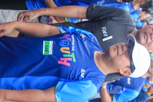 Race photo from Road to BAF Lions Run 2024
