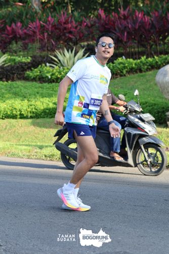 Race photo from Taman Budaya x BOGORUN 2025