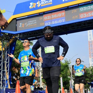 Race photo from SURABAYA ISOPLUS MARATHON 2026