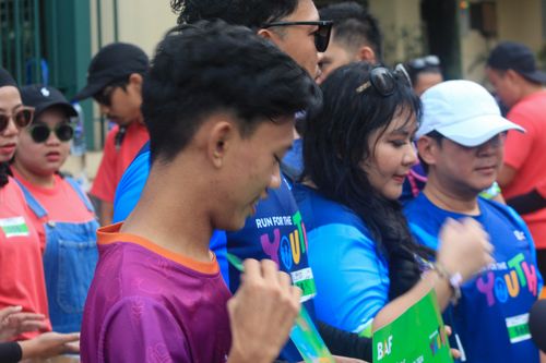 Race photo from Road to BAF Lions Run 2024