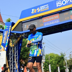 Race photo from SURABAYA ISOPLUS MARATHON 2026