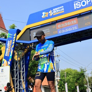 Race photo from SURABAYA ISOPLUS MARATHON 2026