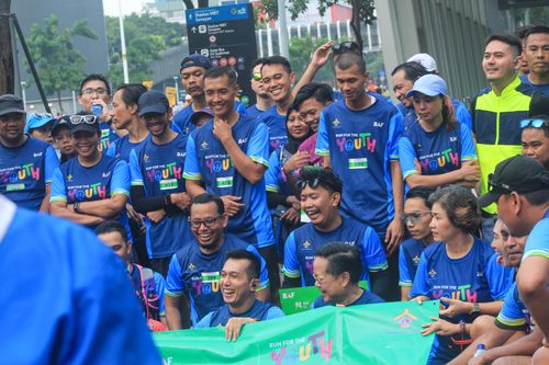 Race photo from Road to BAF Lions Run 2024
