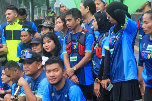 Race photo from Road to BAF Lions Run 2024