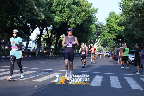Race photo from SURABAYA ISOPLUS MARATHON 2025