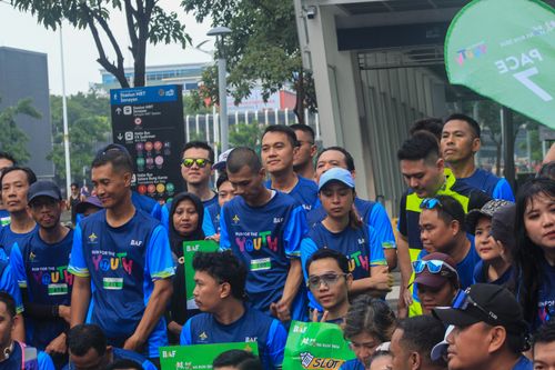 Race photo from Road to BAF Lions Run 2024