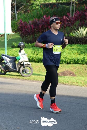 Race photo from Taman Budaya x BOGORUN 2025