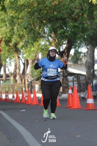 Race photo from Jabar Run 10K 2024