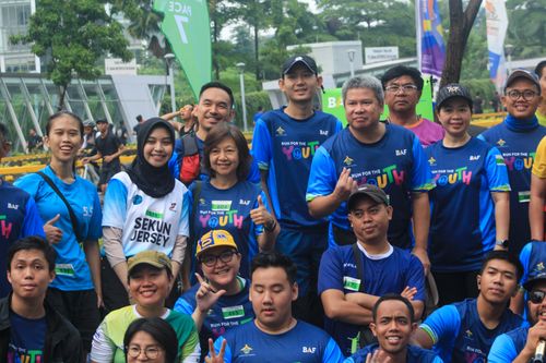 Race photo from Road to BAF Lions Run 2024