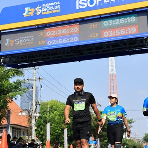 Race photo from SURABAYA ISOPLUS MARATHON 2026