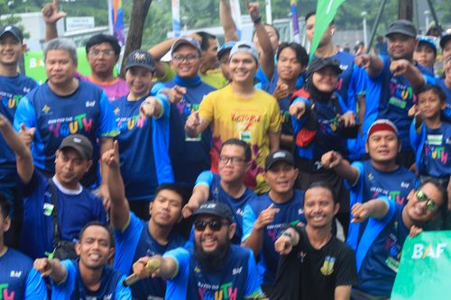 Race photo from Road to BAF Lions Run 2024
