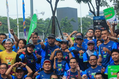 Race photo from Road to BAF Lions Run 2024