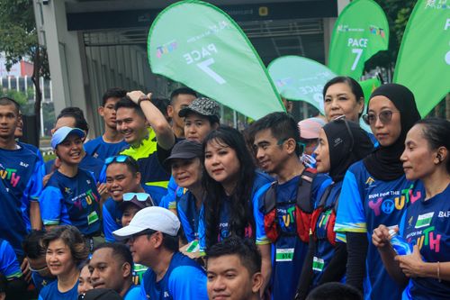 Race photo from Road to BAF Lions Run 2024