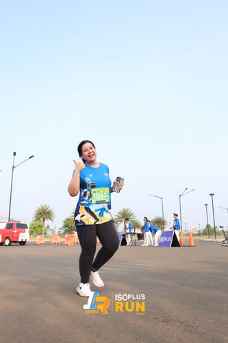 Race photo from ISOPlus Run 2024 Jakarta