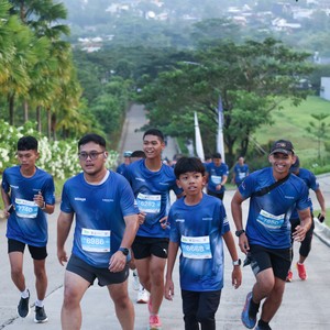 Race photo from BOGORUN 2026