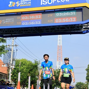 Race photo from SURABAYA ISOPLUS MARATHON 2026