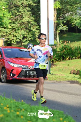 Race photo from Taman Budaya x BOGORUN 2025