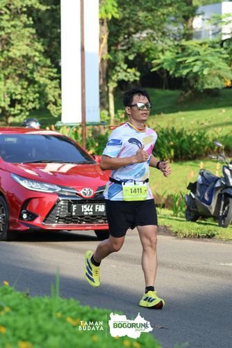 Race photo from Taman Budaya x BOGORUN 2025
