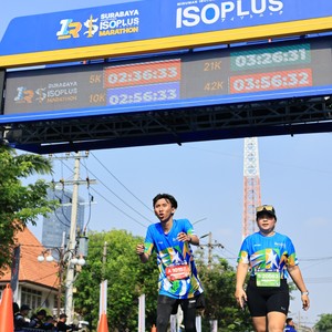 Race photo from SURABAYA ISOPLUS MARATHON 2026