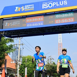 Race photo from SURABAYA ISOPLUS MARATHON 2026