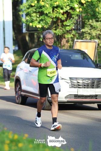 Race photo from Taman Budaya x BOGORUN 2025