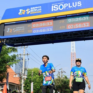 Race photo from SURABAYA ISOPLUS MARATHON 2026